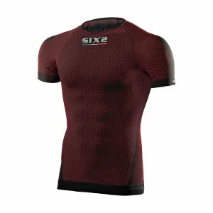 SIX2 Cyklistické triko s krátkým rukávem - TS1 - červená #2510523