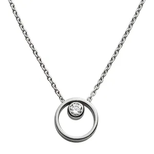 Skagen Půvabný ocelový náhrdelník s přívěskem Kariana SKJ0833040