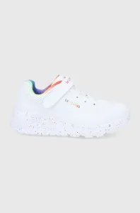 Dětské boty Skechers bílá barva #6131896