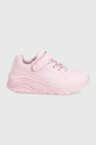 Dětské boty Skechers růžová barva #3838150