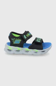 Dětské sandály Skechers černá barva #3848207