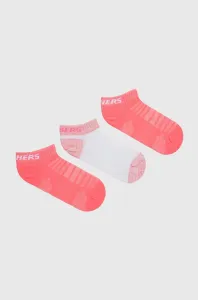 Dětské ponožky Skechers 3-pack růžová barva #5548902