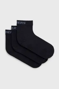 Dětské ponožky Skechers (3-pack) tmavomodrá barva #3694675