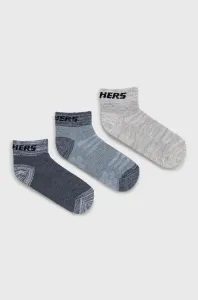 Dětské ponožky Skechers (3-pack) tmavomodrá barva #4140112