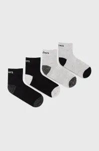 Dětské ponožky Skechers černá barva #5308370