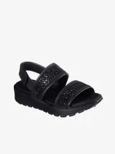 Skechers Sandále Černá #2866511