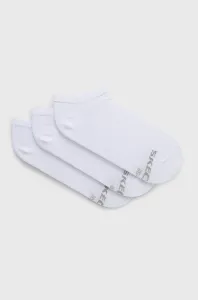 Ponožky Skechers (3-pack) dámské, bílá barva #3838138