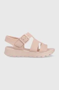 Sandály Skechers dámské, růžová barva