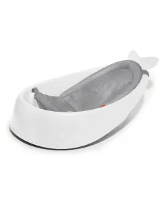 SKIP HOP - Vanička s ergonomickou podložkou Moby 3 fázová bílá