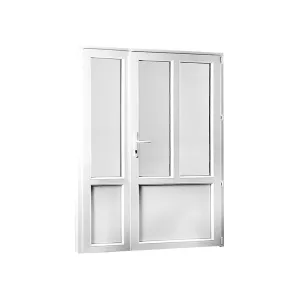 Vedlejší vchodové dveře dvoukřídlé, pravé, REHAU Smartline+ - SKLADOVÁ-OKNA.cz - 1480 x 2080 #4814145