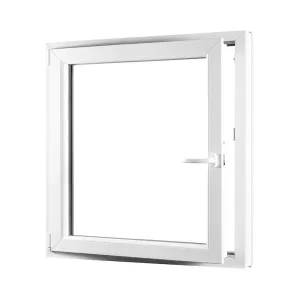 Jednokřídlé plastové okno REHAU Smartline+, otvíravo-sklopné levé - SKLADOVÁ-OKNA.cz - 950 x 1100 #4814063