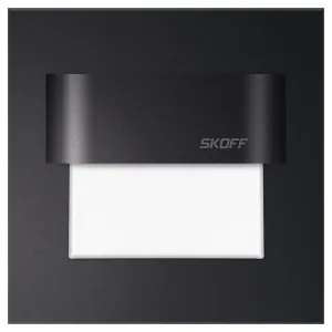LED schodišťové svítidlo 1,8W 4000K 230V IP20 Černý mat TANGO Skoff SKOPR3320