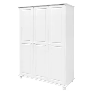 IDEA nábytek Skříň 3dveřová 8863B, bílý lak