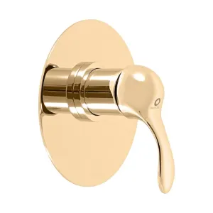 SLEZAK-RAV Vodovodní baterie sprchová vestavěná LABE zlato, Barva: zlato L083LZ