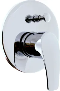 SLEZAK-RAV Vodovodní baterie sprchová vestavěná s přepínačem KONGO, Barva: chrom K086