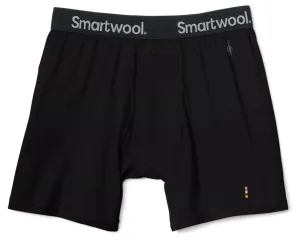 Smartwool, Pánské boxerky M MERINO BOXER BRIEF BOXED, černé - XL