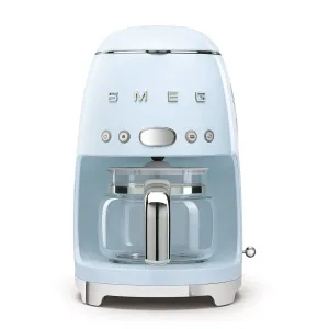 Smeg Překapávač na kávu 50´s Retro Style, pastelově modrá DCF02PBEU