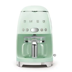 Smeg Překapávač na kávu 50´s Retro Style, pastelově zelená DCF02PGEU