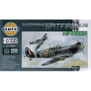 Směr Model Supermarine Spitfire MK.VB HI TECH 12,8x13,6cm v krabici 25x14,5x4,5cm 1:72 #87307