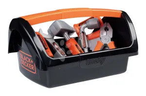 Kufřík s pracovním nářadím Black&Decker Tool Box Smoby se 6 doplňky