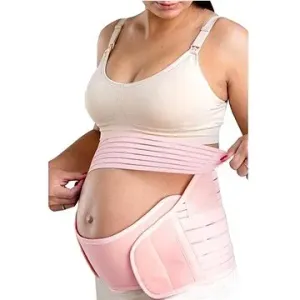 SNUG BUN Těhotenský podpůrný pás 5 v 1, Růžová L