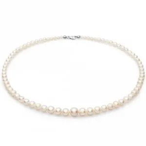 SOFIA perlový náhrdelník PPNHWHFPGS4-9