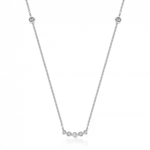 SOFIA stříbrný náhrdelník se zirkony CAMN20668A-CZ-SS