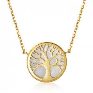 SOFIA zlatý náhrdelník strom života AG8856-CADENA-14KYG2