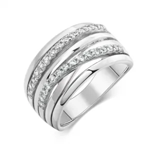 SOFIA stříbrný prsten DOZBLM-RZA-ZW #4542756