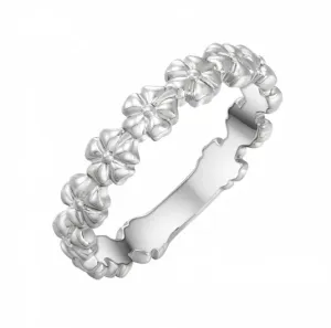 SOFIA stříbrný prsten s květinami AEAR1829/R #4549186