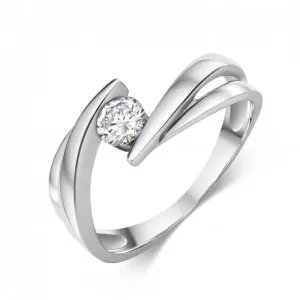 SOFIA stříbrný prsten se zirkonem DOZAUQ-RZA-ZW #5736781