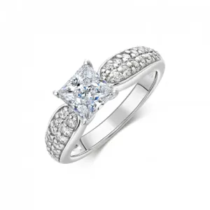 SOFIA stříbrný prsten se zirkony AUSEGH0ZZ0P-ZY #4546370