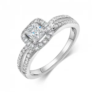 SOFIA stříbrný prsten se zirkony CORZB95087 #4547378