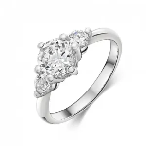 SOFIA stříbrný prsten se zirkony DOZGAR-RZA-ZW #4547675