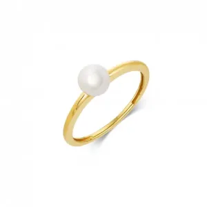 SOFIA zlatý prsten s perlou NB9NBG-0016 #4546710