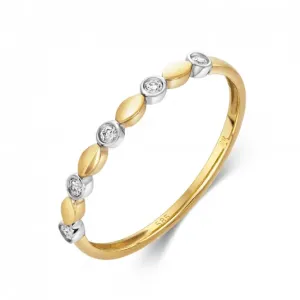 SOFIA zlatý prsten se zirkony GEMBG27954-21 #4547430