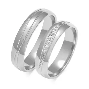 SOFIA zlatý dámský snubní prsten ZSA-131WWG #4555658
