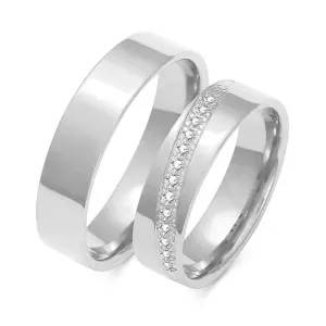 SOFIA zlatý dámský snubní prsten ZSA-145WWG #4555604