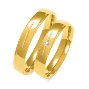 SOFIA zlatý dámský snubní prsten ZSA-155WYG #4555512