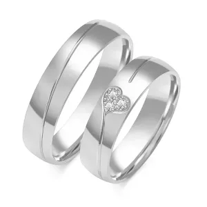 SOFIA zlatý dámský snubní prsten ZSB-104WWG #4555480