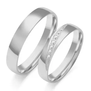 SOFIA zlatý dámský snubní prsten ZSC-124WWG #4616249