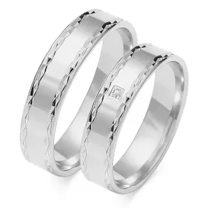 SOFIA zlatý dámský snubní prsten ZSO-100WWG #4616304