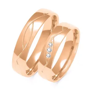 SOFIA zlatý pánský snubní prsten ZSA-152MRG