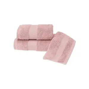 Soft Cotton - Sada ručníků a osušky DELUXE, 3 ks, starorůžová
