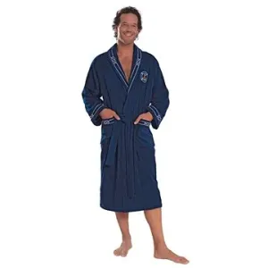 Soft Cotton - Luxusní pánský župan Marine man v dárkovém balení, tmavě modrá, XL