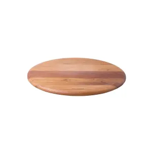 Deska na krájení okrouhlá Teak o 35.6 cm – GAYA Wooden