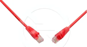 C5E-114RD-1MB - Solarix patch kabel CAT5E UTP PVC, 1m #5661425