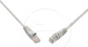 C6-114GY-0,5MB - Solarix patch kabel CAT6 UTP PVC, 0,5m