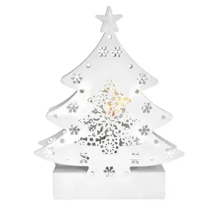 Solight LED kovový vánoční stromek, 2x AA 1V218 Teplá bílá