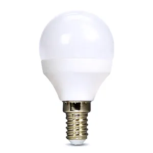 Solight WZ415-1 LED žárovka , miniglobe, 4W, E14, 3000K, 340lm, bílé provedení